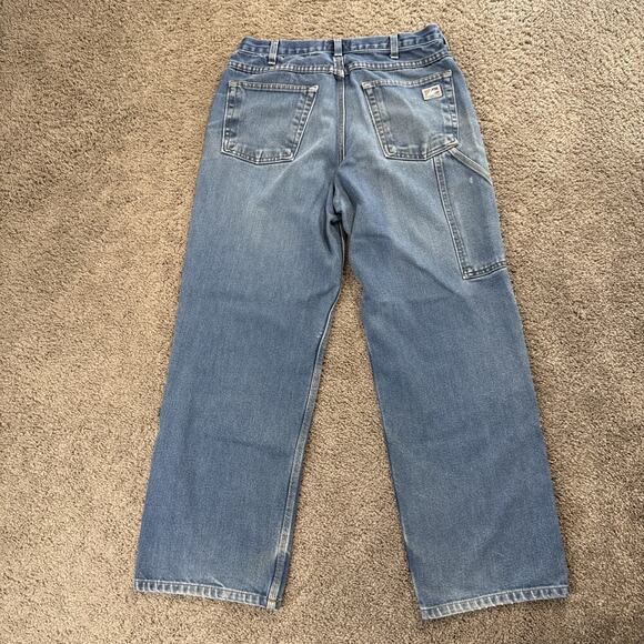 2pk Tyndale Men's Flame Resistant Arc Rated Jeans 32/31 Blue Medium Wash - Picture 12 of 13